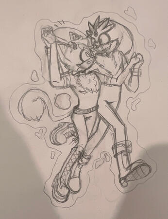 Fullbody Sketch Example